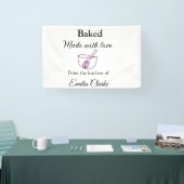 ラブベーカリー焼いたビジネスを追加name texture l 横断幕 (トレードショー)