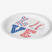 ラブベースボールスポーツ ペーパープレート (アングル)