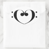 ラブベース 楕円形シール (バッグ)