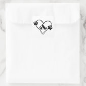 ラブペットポーズ スクエアシール (バッグ)