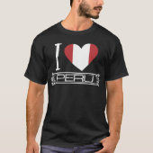 ラブペルー国旗の国 Tシャツ (正面)