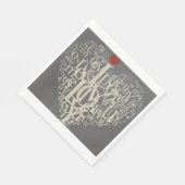 ラブペーパーナプキン スタンダードランチョンナプキン (角)