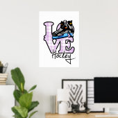 ラブホッケー ポスター (ホームオフィス)