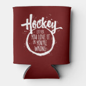 ラブホッケー 缶クーラー (正面)