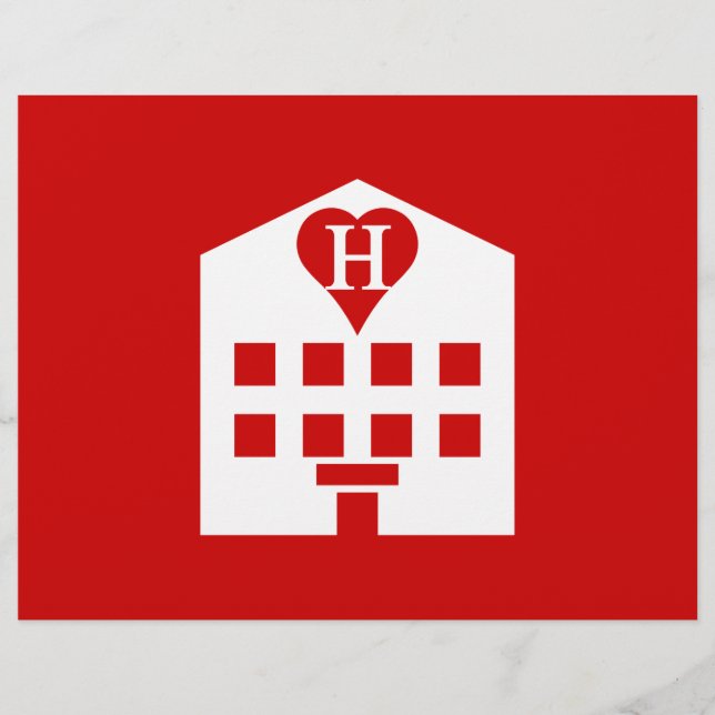 ラブホテル日本の絵文字 (正面)