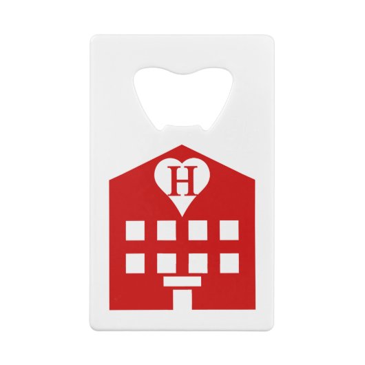 ラブホテル日本の絵文字 クレジットカード栓抜き (裏面)