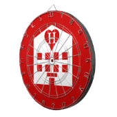 ラブホテル日本の絵文字 ダーツボード (正面右)