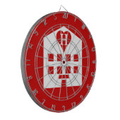 ラブホテル日本の絵文字 ダーツボード (正面左)