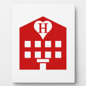 ラブホテル日本の絵文字 フォトプラーク (正面)