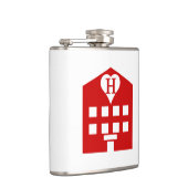 ラブホテル日本の絵文字 フラスク (右)