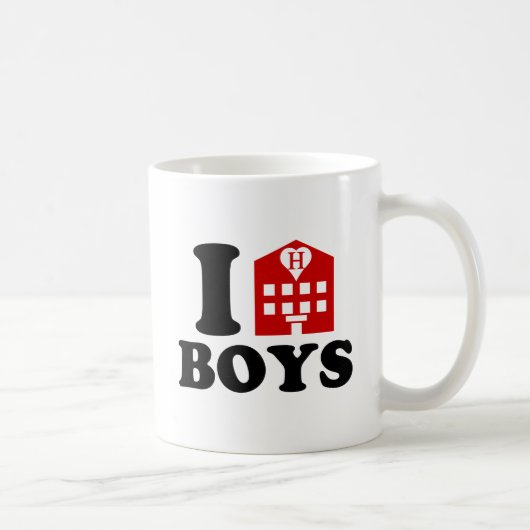 ラブホテル男子が大好き コーヒーマグカップ (右)