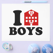 ラブホテル・ボーイズ チラシ (シングル)