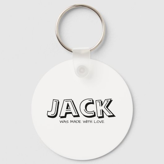 ラブホワイト製 キーホルダー (正面)