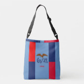 ラブホーキーカントリー(中)クロスボディバッグ クロスボディバッグ (裏面)