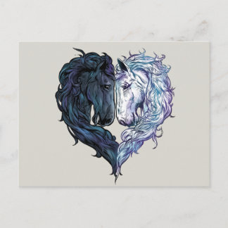 ラブホースはがき ポストカード