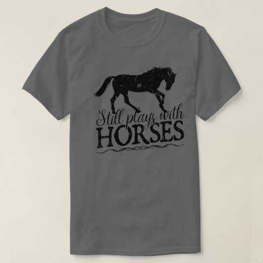 ラブホースライディングエクエストリアン Tシャツ (デザイン正面)