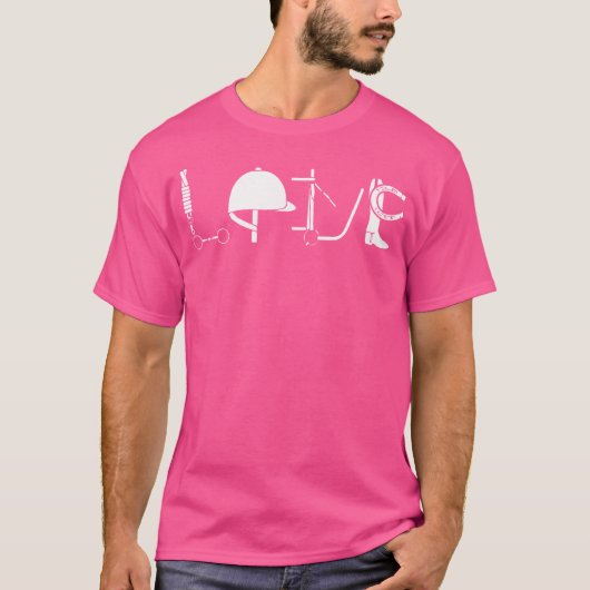 ラブホースライディング Tシャツ (正面)