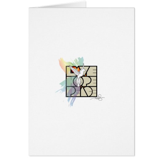 ラブホープピースドーブ (正面)