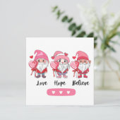 ラブホープ信じススウィートバレンティンズデイフラットカード (スタンド正面)