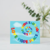 ラブホープ平和ジョイポストカード ポストカード (スタンド正面)