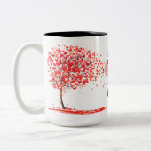 ラブホームスイートホームツートーンコーヒーマグ ツートーンマグカップ (左)