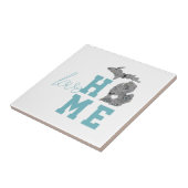 ラブホームバイミシガンザレイク素晴らしス州デコール タイル (側面)