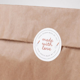 ラブホームメイドのベーカリー事業で製造 ラウンドシール