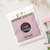 ラブホームメイドスタイリッシュバラカスタムピンク フェイバーバッグ (封をした状態)