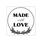 ラブボタニカルサークルハート製品 ラバースタンプ (インプリント)