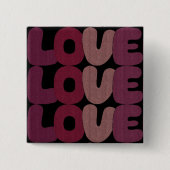 ラブボタン 缶バッジ (正面)