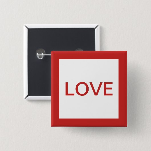 ラブボタン 缶バッジ (正面&裏面)