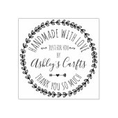 ラブボホ素朴で手作りありがとうラバーセント ラバースタンプ (インプリント)