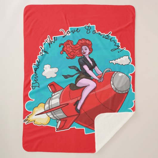 ラブボンビング シェルパブランケット (正面)