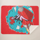 ラブボンビング シェルパブランケット (正面(横))