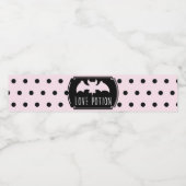 ラブポションハロウィーンガール誕生日 ペットボトルラベル (シングルラベル)