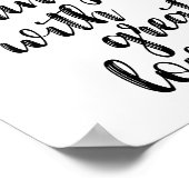 ラブポスターで小さ素晴らしなことをする ポスター (角)