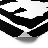 ラブポスターに抗議する ポスター (角)