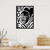 ラブポスターに抗議する ポスター (キッチン)