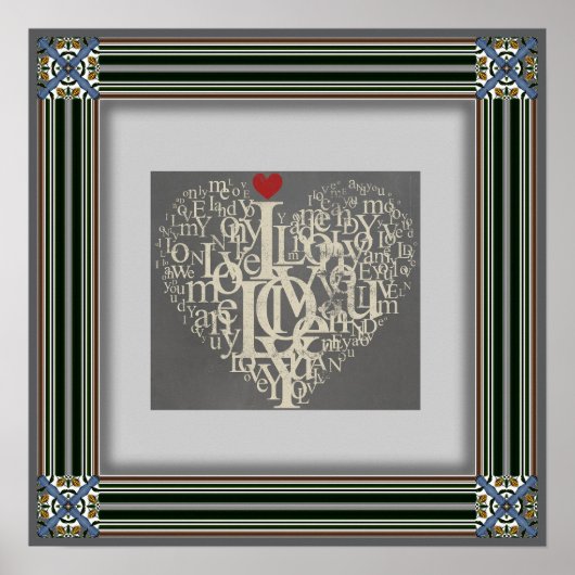 ラブポスター ポスター (正面)