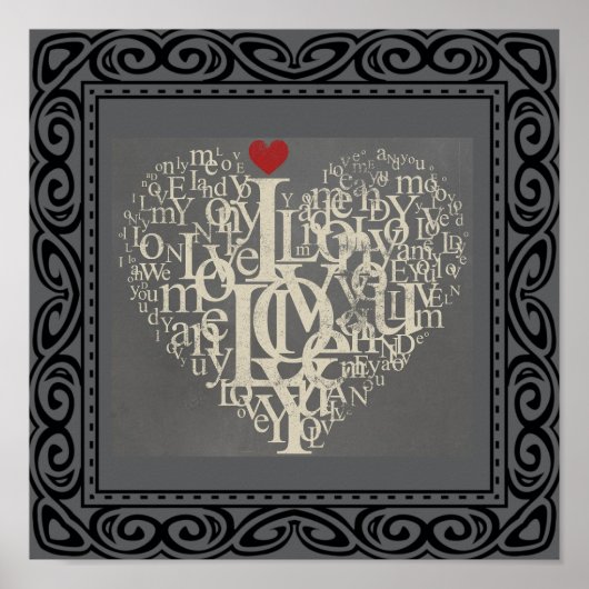 ラブポスター ポスター (正面)