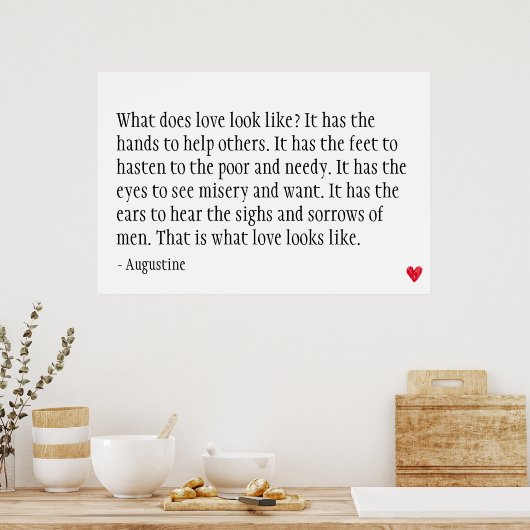 ラブポスター ポスター (キッチン)