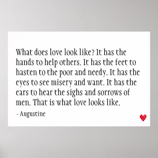 ラブポスター ポスター (正面)