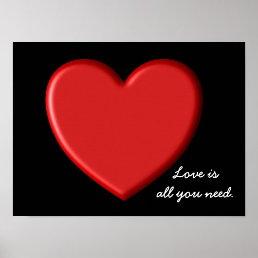ラブポスター ポスター (正面)