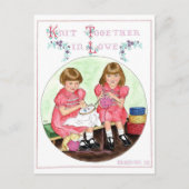 ラブポストカードで一緒に編感動的む ポストカード (正面)