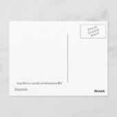 ラブポストカードの多言語版 ポストカード (裏面)