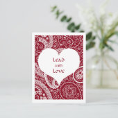 ラブポストカード付きリード ポストカード (スタンド正面)