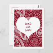 ラブポストカード付きリード ポストカード (正面/裏面)