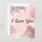 ラブポストカード ポストカード (正面/裏面)