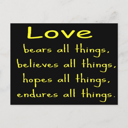 ラブポストカード ポストカード (正面)