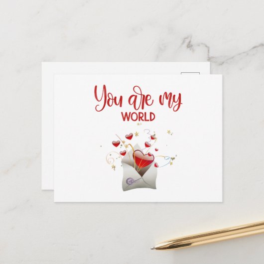 ラブポストカード ポストカード (正面/裏面インサイチュ)